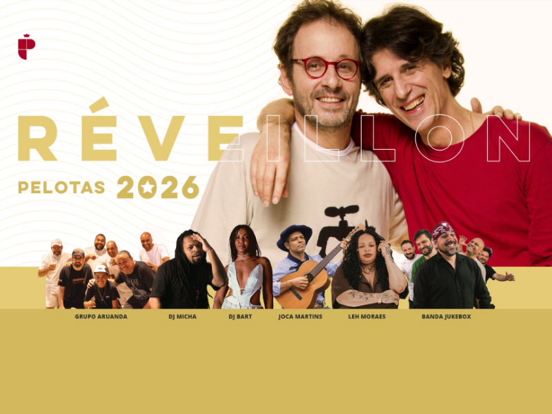 Virada do ano no Laranjal terá shows e muita música