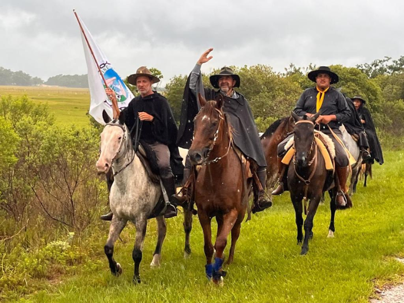 Rio Grande: Tropeada histórica cruza o Sul do Estado e revive caminhos que moldaram a economia brasileira