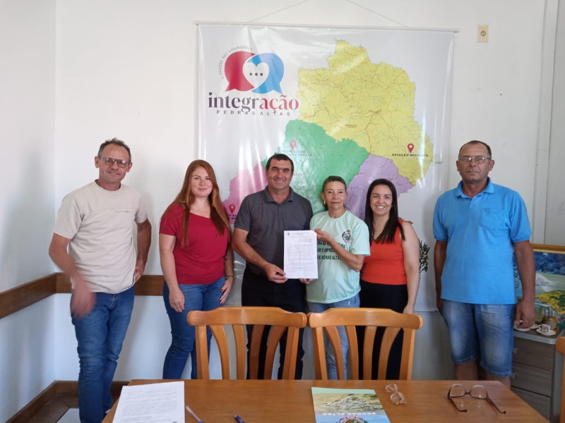 Prefeitura de Pedras Altas renova convênio com a AMPLEPA