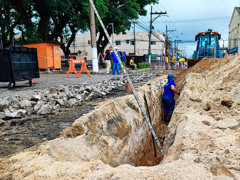 Avanços em esgoto e drenagem marcam o ano no saneamento em Pelotas