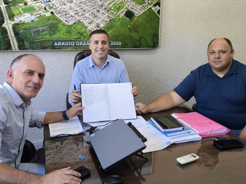 Vice-prefeito João Cezar Larrosa (PT), assume interinamente a Prefeitura de Arroio Grande