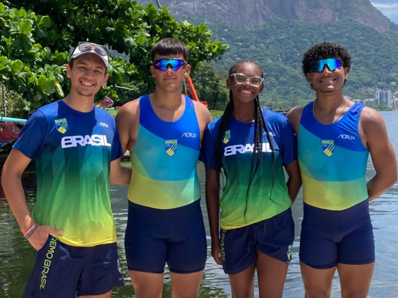 Remar para o Futuro representa Pelotas em treinamento da Seleção Brasileira no Rio de Janeiro