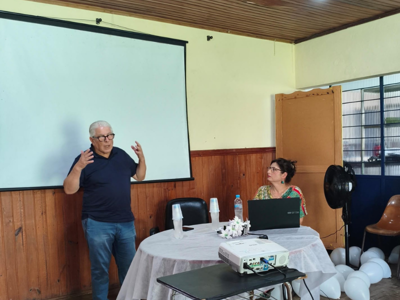 CRAS promove roda de conversa alusiva a campanha Janeiro Branco em Pinheiro Machado