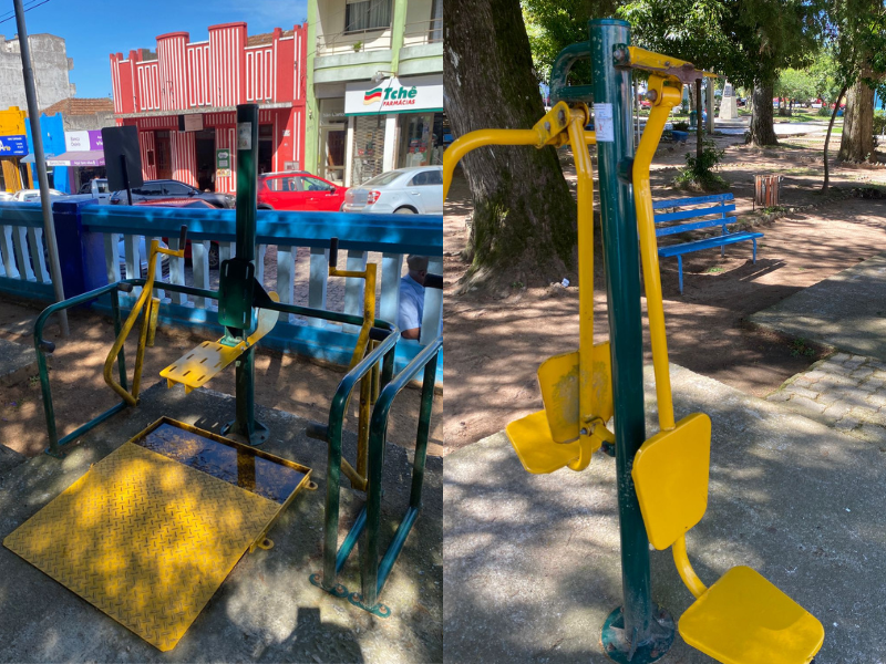 Câmara de Vereadores pede melhorias na academia da Praça Central de Canguçu