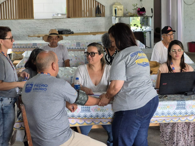 Hiperdia promove manhã de cuidado e prevenção em Pedro Osório