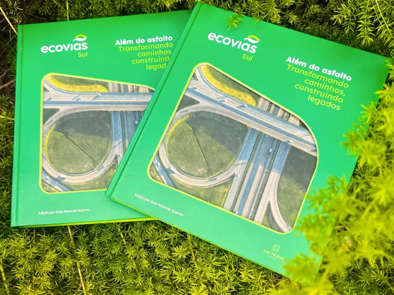 Ecovias Sul lança livro que eterniza legado no Polo Rodoviário de Pelotas