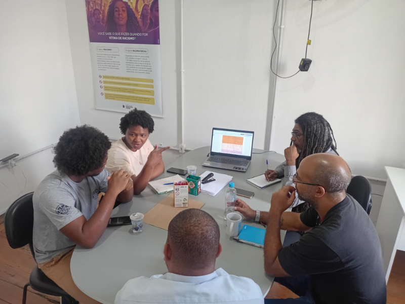 Secretaria de Igualdade Racial recebe representantes da Semana Africana de Pelotas