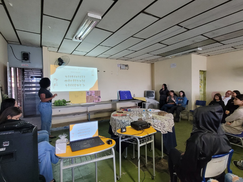Oficina aborda inclusão e combate ao bullying em escola de Jaguarão