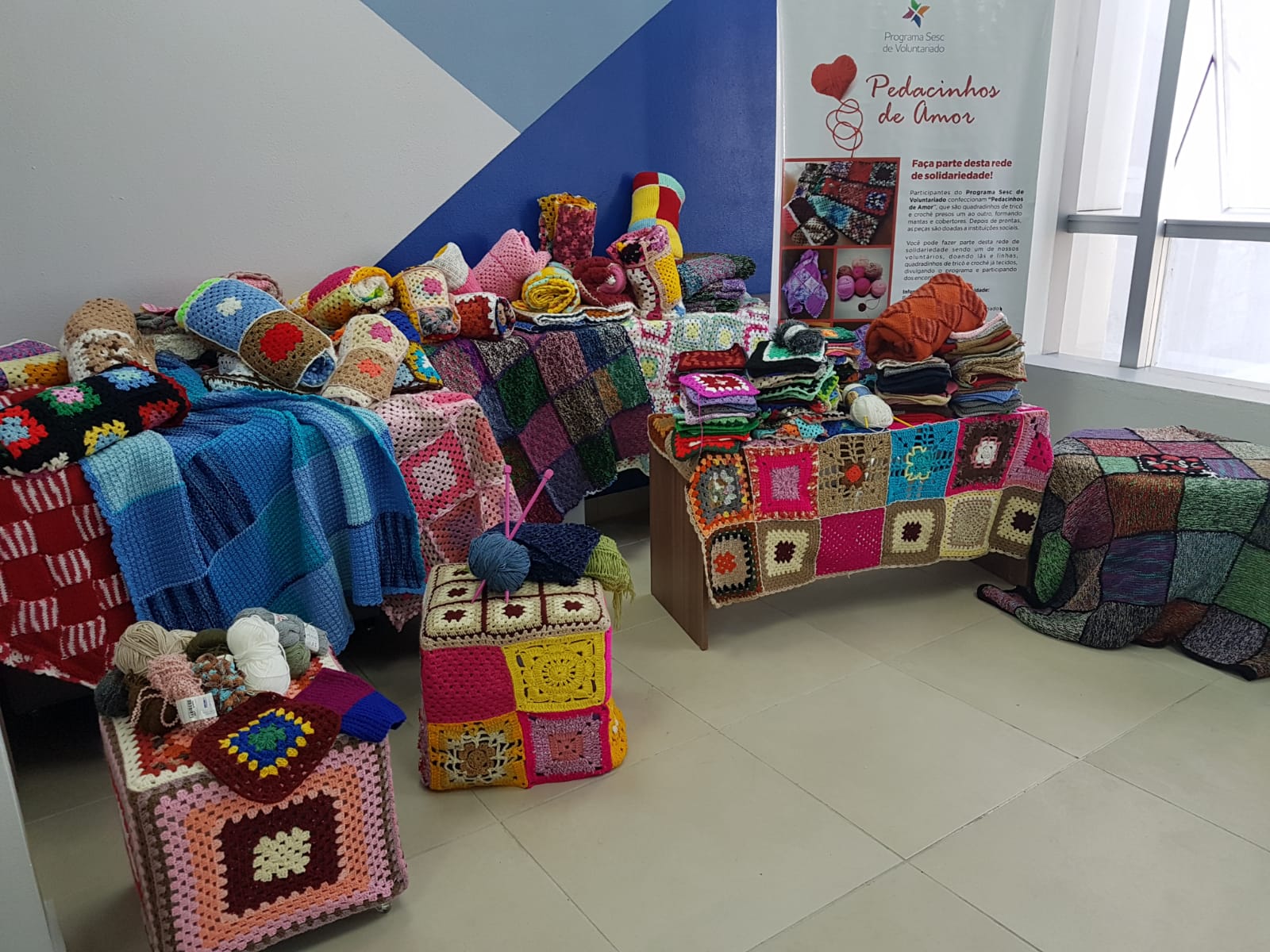 Campanha do Sesc mobiliza voluntários para aquecer o inverno de quem mais precisa