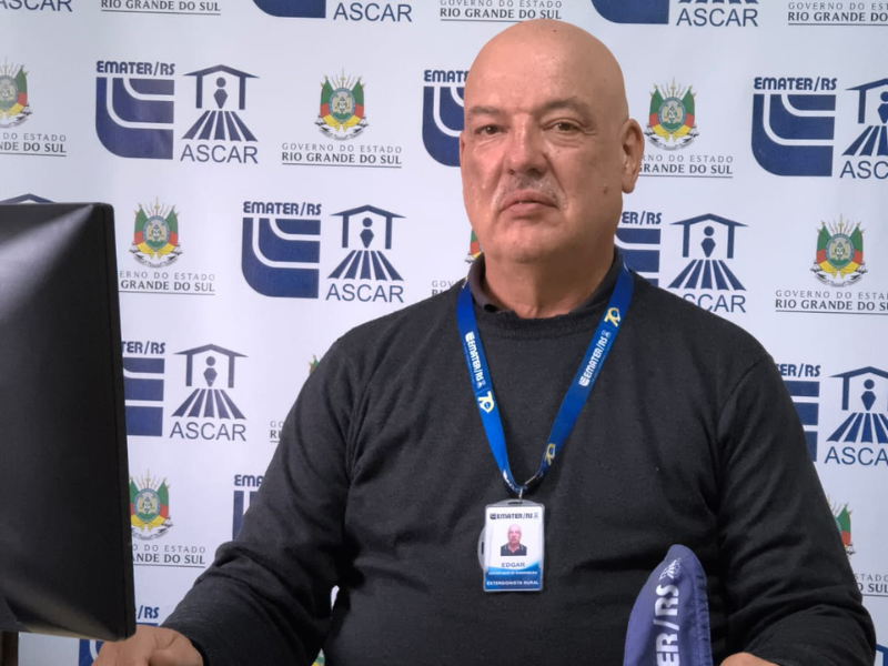 Edgar Nörenberg é o novo gerente adjunto da Emater Regional Pelotas
