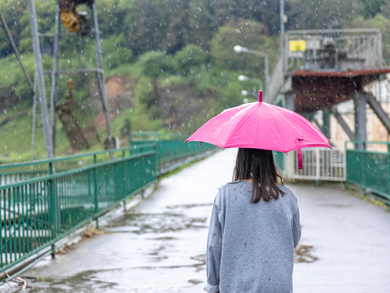 Chuva fraca e frio marcam o último fim de semana de maio na Zona Sul