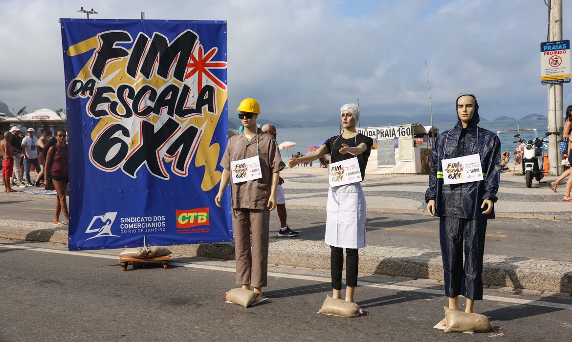 Fim da escala 6×1 entra em debate nacional e mobiliza trabalhadores e Congresso