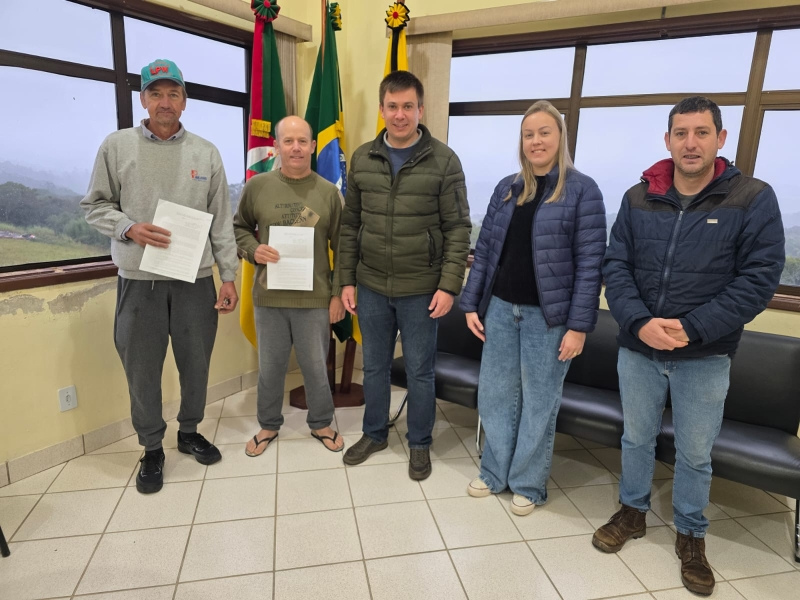 Produtores recebem incentivo do Programa Lavoura Irrigada em Arroio do Padre
