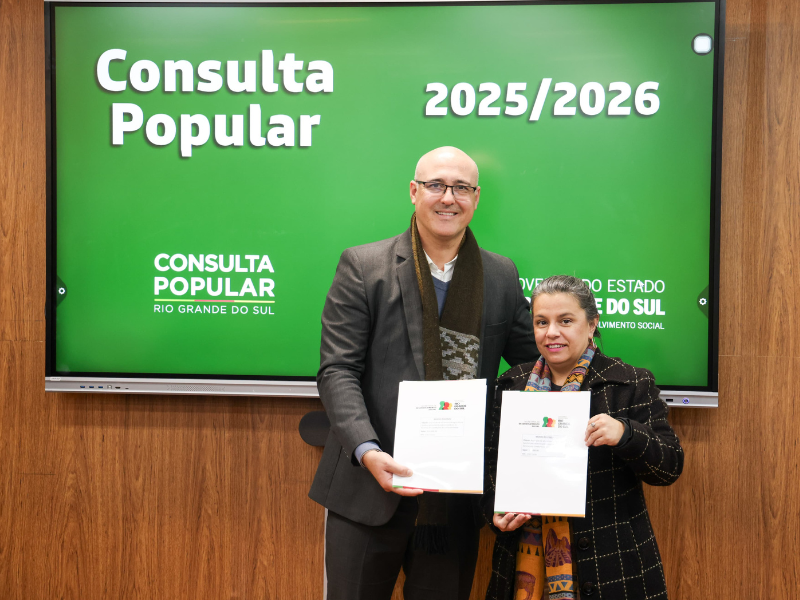 Morro Redondo assina convênio da Consulta Popular para o PAA