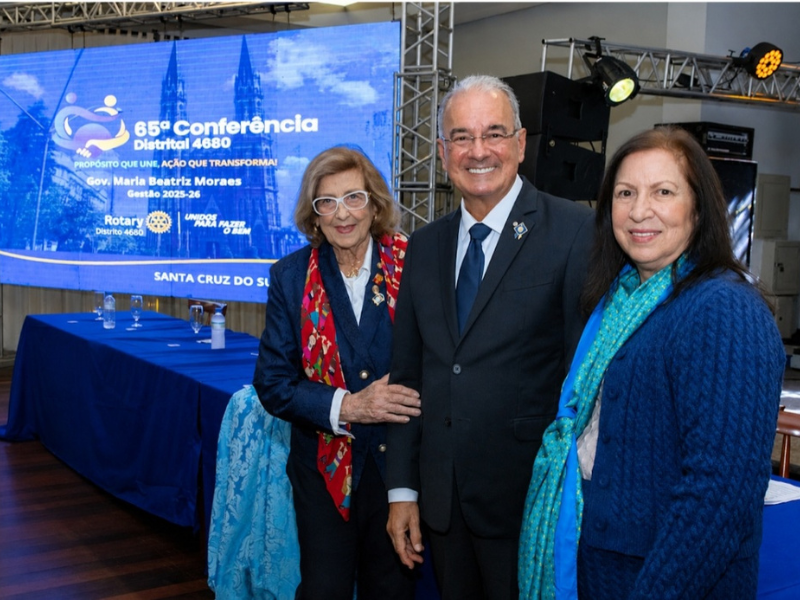 Conferência Distrital 4680 reúne lideranças, histórias inspiradoras e celebra o impacto transformador do Rotary