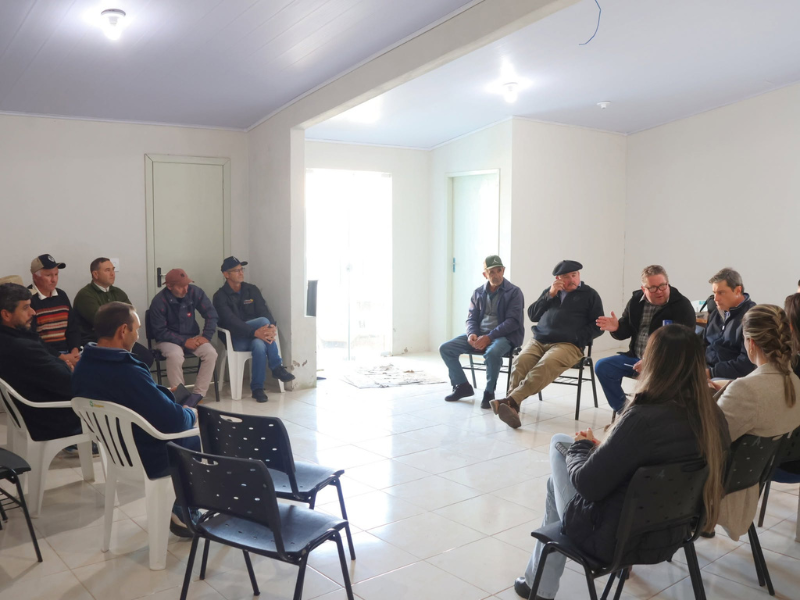 Projeto de armazenamento de milho avança e beneficiará área rural de Herval
