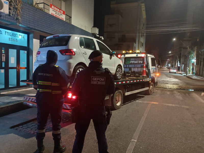 Operações Integradas recolhem quatro veículos na região central de Pelotas