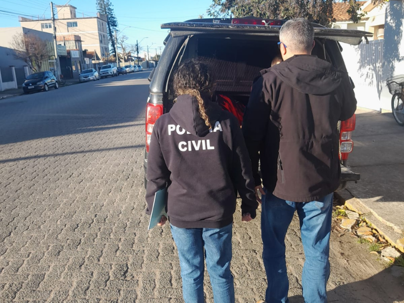 Polícia Civil de São Lourenço do Sul prende homem por descumprir condições da liberdade provisória