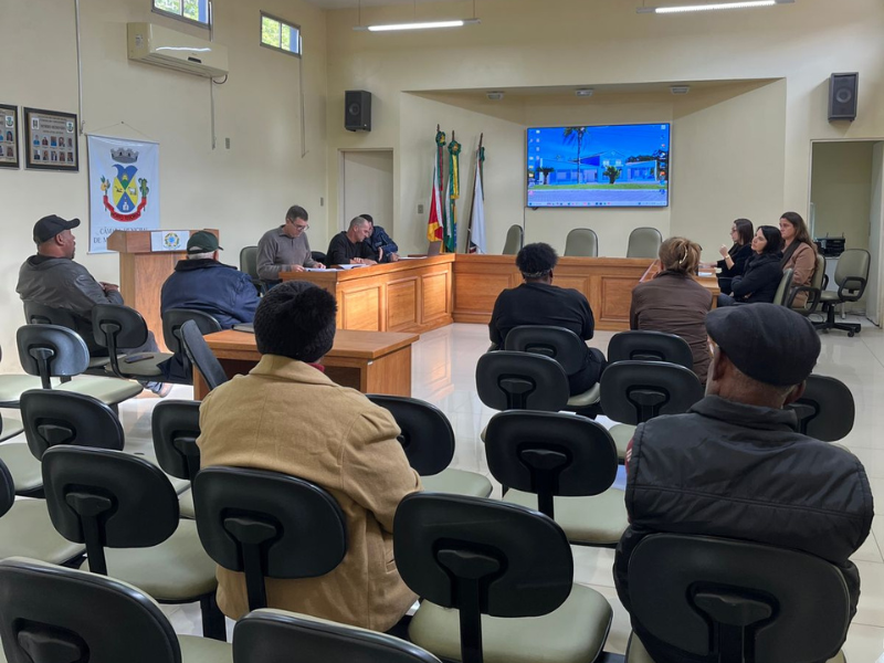 Câmara de Morro Redondo promove reunião para esclarecer aplicação de recursos da Saúde Quilombola