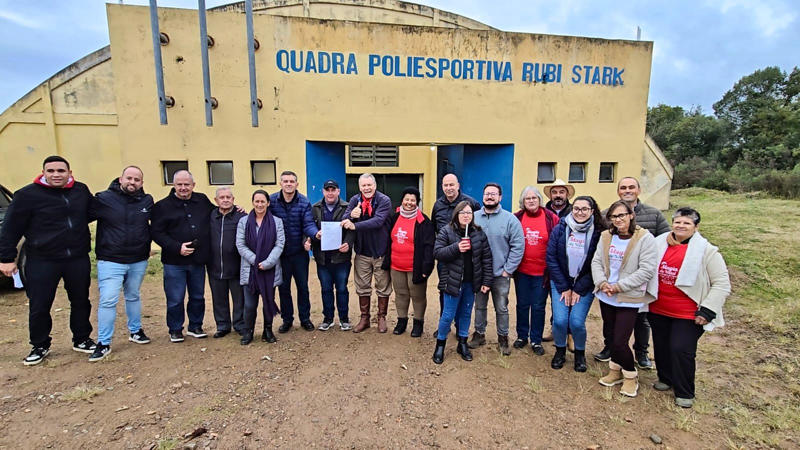 Investimento garante revitalização total do Ginásio Rubi Stark no bairro Cancelão em Piratini