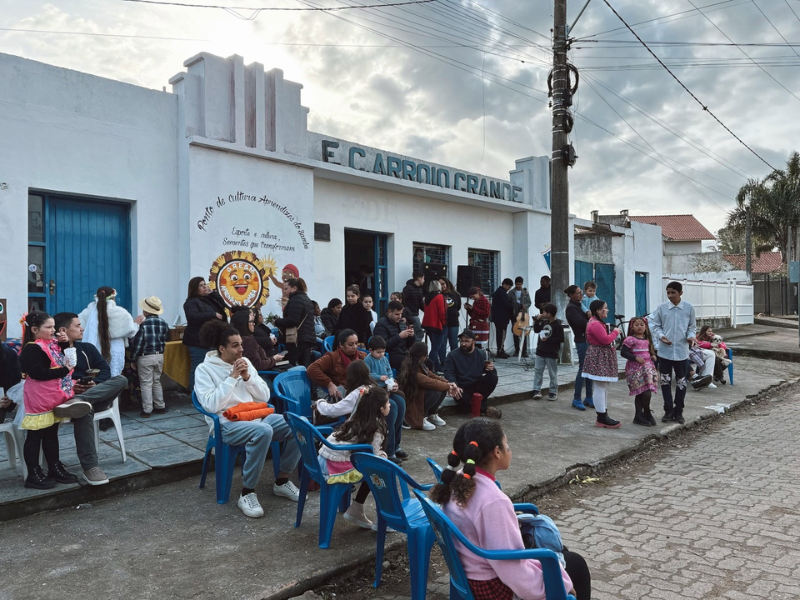 Escola Mirim Aprendizes do Samba inaugura sede e fortalece formação de novos talentos para o Carnaval de Arroio Grande