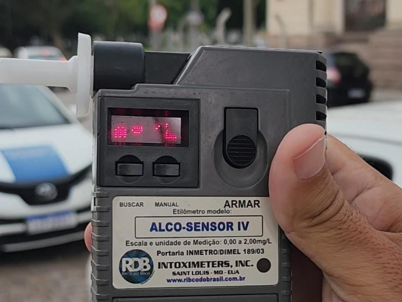 Pelotas: Operações Integradas registram quatro autuações por embriaguez no fim de semana