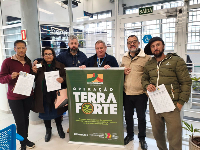 Programa Operação Terra Forte beneficia produtores de Pedras Altas