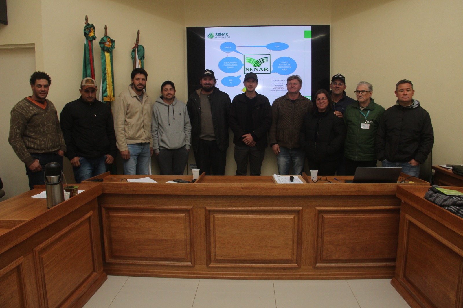 Curso de NR 31.12 sobre prevenção de acidentes com máquinas agrícolas é realizado em Morro Redondo